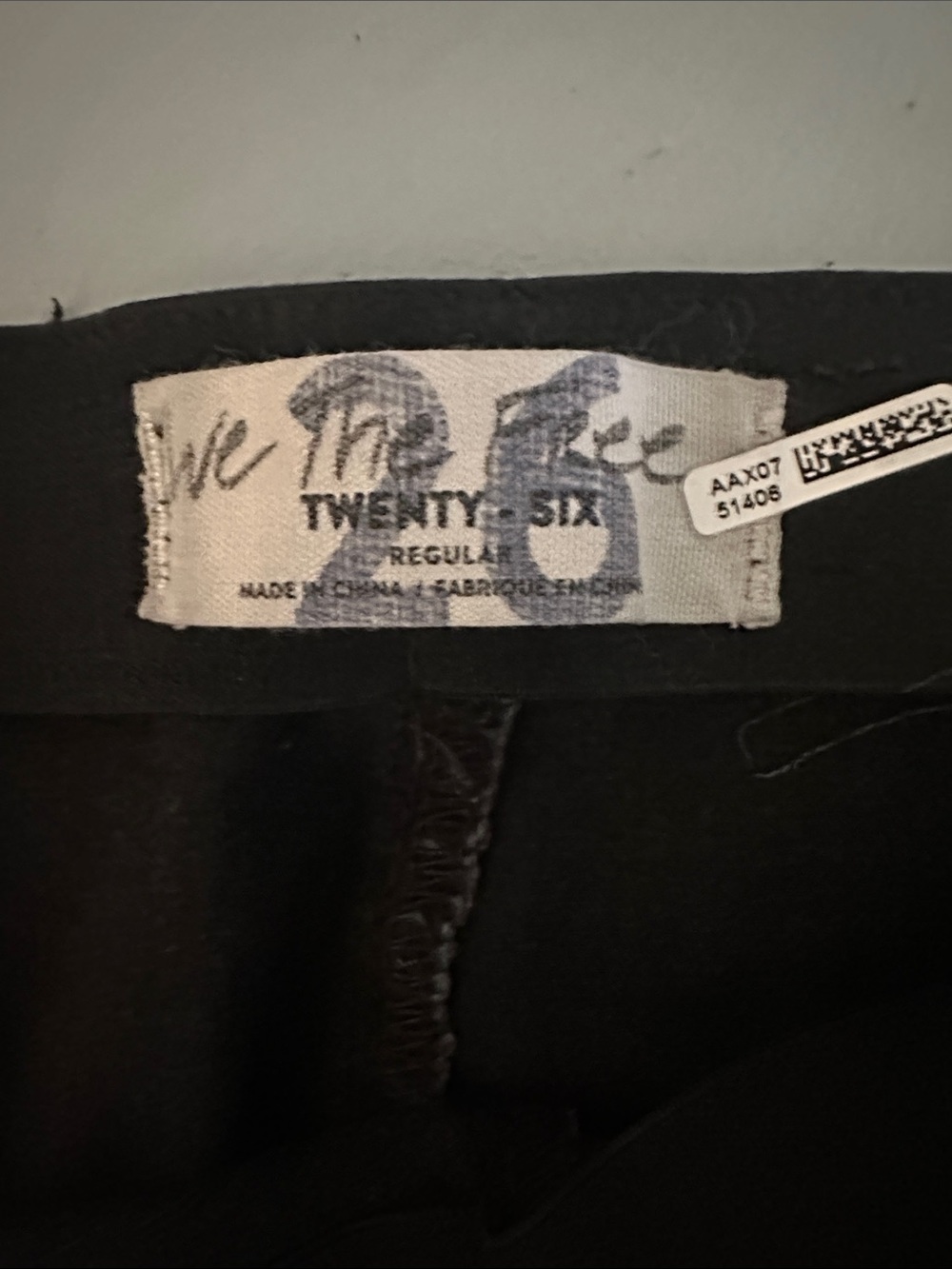 We The Free Black Flare Jeans Pull On Stretchy Women’s 26 Boho Western Festival - Picture 5 of 8